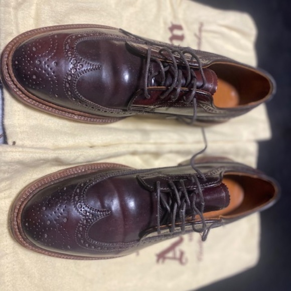 Long Wing Blucher Color 8 Shell Cordovan 975 - Picture 2 of 12